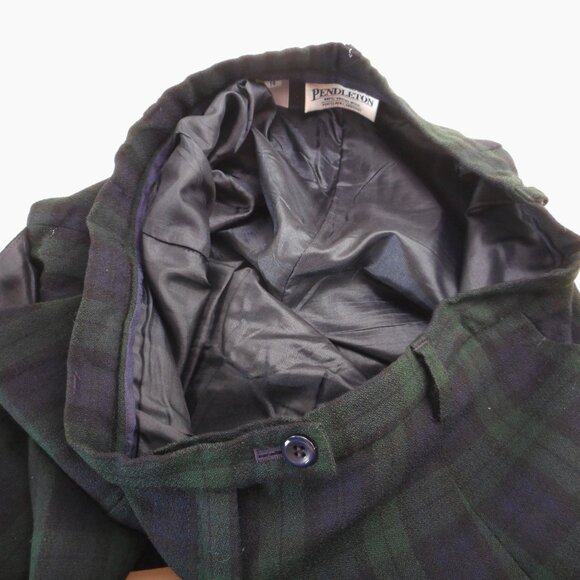 Pendelton Women's size 14 Plaid Pants 100% Virgin Wool Career Church Fully Lined - Picture 11 of 14